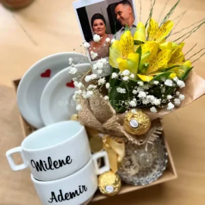 Aletiê - Box e Decor - Cesta de Casal