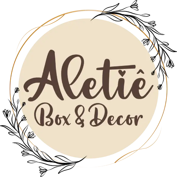 Aletiê - Box & Decor - Ateliê de Cestas Box e Decorações Afetivas Feitos à Mão - Logo